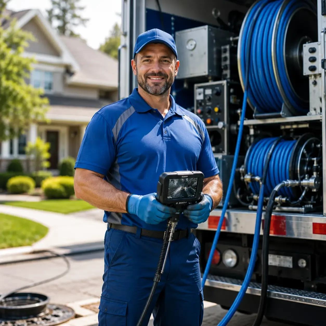 Local outdoor drain cleaning specialists in Wellsville, OH